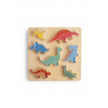 Mushie Drevené puzzle mushie - dinosaur Mushie Drevené puzzle mushie - dinosaur