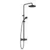 Kludi LOGO Sprchový set s termostatom 3S, 3 prúdy, čierna matná, 6808239-00 Kludi LOGO Sprchový set s termostatom 3S, 3 prúdy, čierna matná, 6808239-00
