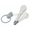 Detské klieštiky na nechty Beaba Baby Nail Clippers Green Blue zelené od 0 mes Detské klieštiky na nechty Beaba Baby Nail Clippers Green Blue zelené od 0 mes