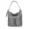 Tmavošedá kožená kabelka na rameno 631 Tmavošedá kožená kabelka na rameno 631