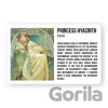 Magnet Alfons Mucha - Princezna - Presco Group Magnet Alfons Mucha - Princezna - Presco Group