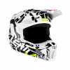 LEATT MOTO prilba 3.5 Detská Zebra L LEATT MOTO prilba 3.5 Detská Zebra L