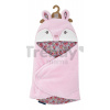 Plyšová zavinovačka pre bábätká Baby Nest Deer Boh'aime Doudou et Compagnie ružová 70 cm od 0 mes DC4031 Plyšová zavinovačka pre bábätká Baby Nest Deer Boh'aime Doudou et Compagnie ružová 70 cm od 0 mes DC4031