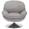 SIGNAL MEBLE Relaxačné kreslo BRIGITTE BREGO, chróm/sivá brego 07 SIGNAL MEBLE Relaxačné kreslo BRIGITTE BREGO, chróm/sivá brego 07