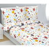 Bellatex Flanelové obliečky Mozaika, 140 x 200 cm, 70 x 90 cm Bellatex Flanelové obliečky Mozaika, 140 x 200 cm, 70 x 90 cm