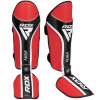 RDX SHIN INSTEP AURA PLUS T-17 RED BLACK - S RDX SHIN INSTEP AURA PLUS T-17 RED BLACK - S