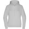 Dámska mikina s kapucňou James & Nicholson JN 8033 Farba: Soft Grey, Veľkosť: XXL Dámska mikina s kapucňou James & Nicholson JN 8033 Farba: Soft Grey, Veľkosť: XXL