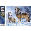 Norimpex Diamantové maľovanie Vlčie volanie 40x30cm Norimpex Diamantové maľovanie Vlčie volanie 40x30cm