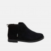 Toms Detské čierne členkové topánky TOMS Youth Deia Toms Detské čierne členkové topánky TOMS Youth Deia