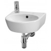 Cersanit PARVA UMÝVADLO NÁBYTKOVÉ 40 cm, otvor pre batériu vľavo, keramické K27-009-L Cersanit PARVA UMÝVADLO NÁBYTKOVÉ 40 cm, otvor pre batériu vľavo, keramické K27-009-L