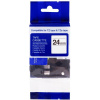 PRINTLINE kompatibilná páska s Brother TZE-354, 24mm, zlatá tlač/čierny podklad PRINTLINE kompatibilná páska s Brother TZE-354, 24mm, zlatá tlač/čierny podklad