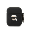 Karl Lagerfeld Apple Airpods 1 / 2 nárazuvzdorné puzdro, Čierna (3D Sil NFT KARL) Karl Lagerfeld Apple Airpods 1 / 2 nárazuvzdorné puzdro, Čierna (3D Sil NFT KARL)