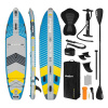 Paddleboard SUP REBEL ACTIVE PRO RBA-4518-BL - Modrý Paddleboard SUP REBEL ACTIVE PRO RBA-4518-BL - Modrý