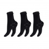 Footstar Teplé 3 páry froté bavlnených ponožiek s elastanom ČIERNE Veľkosť PONOŽKY: 43-45 Footstar Teplé 3 páry froté bavlnených ponožiek s elastanom ČIERNE Veľkosť PONOŽKY: 43-45