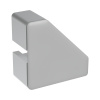 Alusic Záslepka profilu AC 45-8, 45x45, skosená, sivá Alusic Záslepka profilu AC 45-8, 45x45, skosená, sivá
