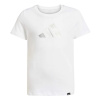 Detské Tričko s krátkym rukávom ADIDAS JG GLAM T KE3897 – Biela Detské Tričko s krátkym rukávom ADIDAS JG GLAM T KE3897 – Biela