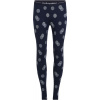 Dámske funkčné spodky * 7345 Women's 260 Vertex Leggings Fall Flakes - midnight navy/snow L Dámske funkčné spodky * 7345 Women's 260 Vertex Leggings Fall Flakes - midnight navy/snow L