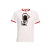 Pánske tričko s kontrastnými lemami Tea shirt Pánske tričko s kontrastnými lemami Tea shirt