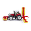 Siku Traktor Steyr se sekacími nástavci 1:87 Siku Traktor Steyr se sekacími nástavci 1:87