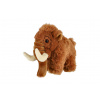 Mamut plyš 10x17cm hnedý 0m+ Mamut plyš 10x17cm hnedý 0m+