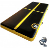 Airtrack MASTER nafukovací žíněnka 400 x 150 x 20 cm - černá - žlutá Airtrack MASTER nafukovací žíněnka 400 x 150 x 20 cm - černá - žlutá