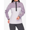 Flísová mikina dámska Columbia Benton Springs Half Snap Pull Over II - pearl/shale purple/shark Flísová mikina dámska Columbia Benton Springs Half Snap Pull Over II - pearl/shale purple/shark