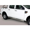 Nerez boční nášlapy se stupátky Ford Ranger / Ranger II P703 double cab -- od roku výroby 2012- Nerez boční nášlapy se stupátky Ford Ranger / Ranger II P703 double cab -- od roku výroby 2012-