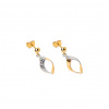 iZlato Forever Elegantné napichovacie náušnice Magdaléna 2, 14K IZ5592L iZlato Forever Elegantné napichovacie náušnice Magdaléna 2, 14K IZ5592L