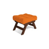 Marior HOME ALLEGRO Pouffe 55x47x43 cm orange walnut (lněný olej) Marior HOME ALLEGRO Pouffe 55x47x43 cm orange walnut (lněný olej)