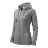 Malfini TRENDY ZIPPER 411 Mikina dámska XXL, Tmavosivý melír Malfini TRENDY ZIPPER 411 Mikina dámska XXL, Tmavosivý melír
