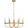 Elstead Lighting Capitol Hill závesné svietidlo 6x40 W mosadzná KL-CAPITOL-HILL6-PNBR Elstead Lighting Capitol Hill závesné svietidlo 6x40 W mosadzná KL-CAPITOL-HILL6-PNBR