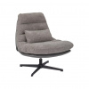 SIGNAL MEBLE Relaxačné kreslo FELICIA RAVEN, sivá 07/ekokoža sivá tap. 243 SIGNAL MEBLE Relaxačné kreslo FELICIA RAVEN, sivá 07/ekokoža sivá tap. 243