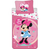 Detské obliečky Minnie Sweet like me, ružové Detské obliečky Minnie Sweet like me, ružové