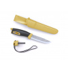 Morakniv Companion Spark švédský nůž s nerez čepelí a podpalovačem yellow