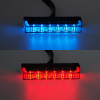 PROFI SLIM výstražné LED svetlo vonkajšie, do mriežky, červeno-modrý, 12-24V, ECE R10 PROFI SLIM výstražné LED svetlo vonkajšie, do mriežky, červeno-modrý, 12-24V, ECE R10