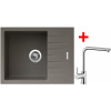 Sinks Perfecto 650 Truffle + Elka Sinks Perfecto 650 Truffle + Elka