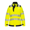 PORTWEST HI-VIS PW3 FR715 / Reflexná nehorľavá dámska bunda - HV žltá/čierna M PORTWEST HI-VIS PW3 FR715 / Reflexná nehorľavá dámska bunda - HV žltá/čierna M