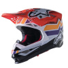 přilba SUPERTECH S-M10 edice TROY LEE DESIGNS, ALPINESTARS (oranžová/žlutá/fialová/bílá/černá, vel. 2XL) přilba SUPERTECH S-M10 edice TROY LEE DESIGNS, ALPINESTARS (oranžová/žlutá/fialová/bílá/černá, vel. 2XL)