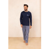 PÁNSKE PYŽAMO 488 J/25 tmavě modrá XL PÁNSKE PYŽAMO 488 J/25 tmavě modrá XL