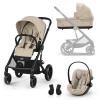 CYBEX Kočík kombinovaný Balios One Box comfort 3v1 Almond Beige CYBEX Kočík kombinovaný Balios One Box comfort 3v1 Almond Beige