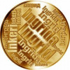 Česká jména - Ingrid - velká zlatá medaile 1 Oz Česká jména - Ingrid - velká zlatá medaile 1 Oz