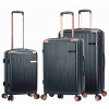 Cestovné kufre set 3ks Snowball Shine 4W S, M, L 213 L antracitová Cestovné kufre set 3ks Snowball Shine 4W S, M, L 213 L antracitová