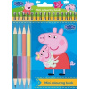 Minimaľovanky s pastelkami - Prasiatko Peppa Minimaľovanky s pastelkami - Prasiatko Peppa