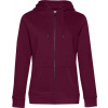 B&C | QUEEN Zipped Hood, Dámska mikina s kapucňou, červená dark cherry, XXL B&C | QUEEN Zipped Hood, Dámska mikina s kapucňou, červená dark cherry, XXL