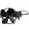 Ventilátor Strend Pro, krbový, s úchytom na dymovod a magnetom, poháňaný teplom, 4-lopatkový, čierny Ventilátor Strend Pro, krbový, s úchytom na dymovod a magnetom, poháňaný teplom, 4-lopatkový, čierny
