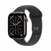 Apple Watch Series 11 GPS + Cellular 42mm Bridlicový sivý titán s čiernym športovým remienkom - S/M MF8R4WF-A Apple Watch Series 11 GPS + Cellular 42mm Bridlicový sivý titán s čiernym športovým remienkom - S/M MF8R4WF-A
