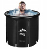 Ľadový kúpeľ Nils okrúhly čierny 80 cm 392 l Ľadový kúpeľ Nils okrúhly čierny 80 cm 392 l