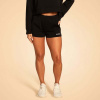 GymBeam Dámske teplákové šortky Grace Black - BeastPink Veľkosť: XS 107230-1-XS GymBeam Dámske teplákové šortky Grace Black - BeastPink Veľkosť: XS 107230-1-XS