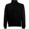 F.O.L. | Premium Zip Neck Sweat, Mikina s 1/4 zipsom, čierna, S F.O.L. | Premium Zip Neck Sweat, Mikina s 1/4 zipsom, čierna, S