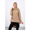 Dámska tunika MI9116 camel Dámska tunika MI9116 camel